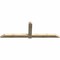 Ekena Millwork Eugene Rough Sawn Timber Gable Bracket, Douglas Fir, 108"W x 36"H x 4"D x 6"F, 8/12 Pitch GBW108X36X0406EUG00RDF - alternate 5